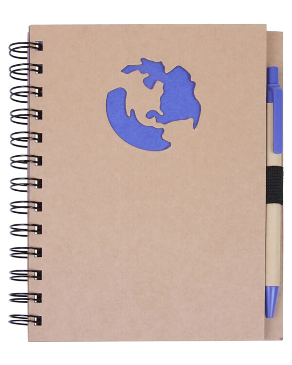 Globe Die Cut Notebook