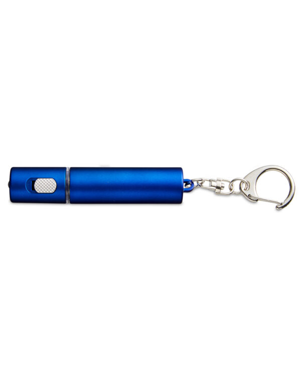 Light-Up-Your-Logo Flashlight With Keychain